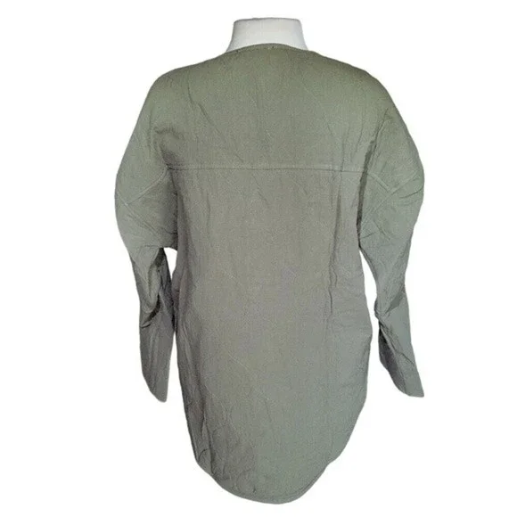 Lulus NWT Olive Green Lightweight Quilted Fall Jacket Womens Size M - Picture 5 of 9